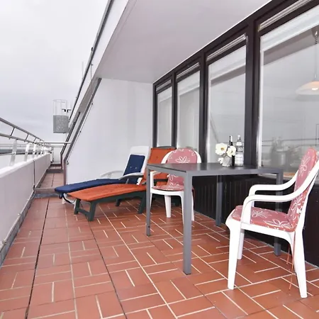 Appartement Sylter Welle, Whg 107, Penthouse, Landseite Mit Inselblick 10og